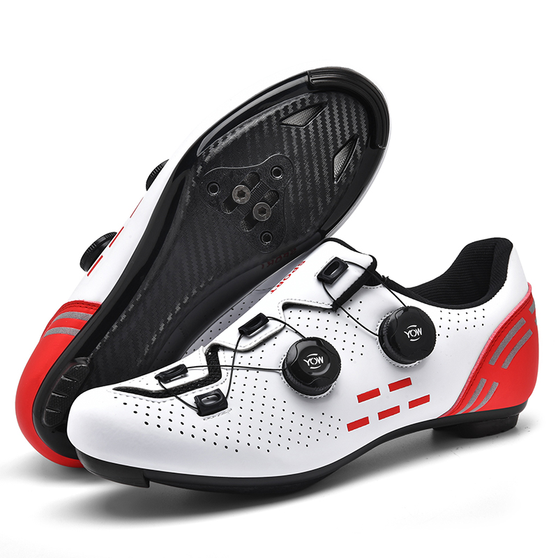 Cycling Commuter Shoes - スピードサイクリングスニーカーロードバイクシューズ男性女性スポーツルートサイクリングシューズセルフロックレーシング自転車クリートシューズシマノ用