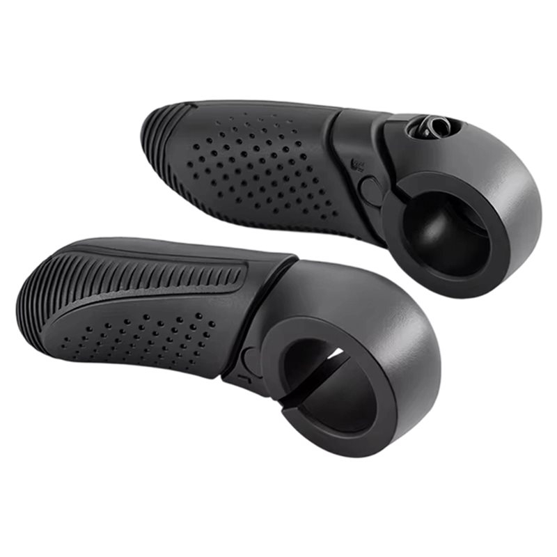 Cycling Commute Distance - SYDS人間工学に基づいた自転車ハンドルバーレストバー、角度調整可能なTPE滑り止めグリップ、長距離サイクリング、MTB通勤用自転車向け