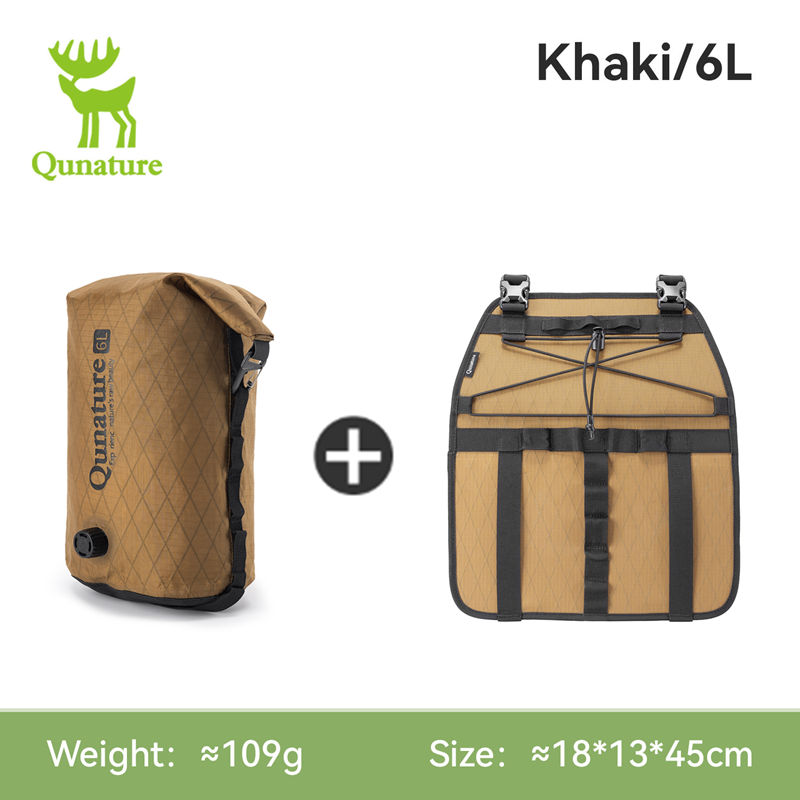 Cycling Journey - Qunature 6/12L バイクパッキングバッグ 完全防水圧縮サック 軽量 全天候型