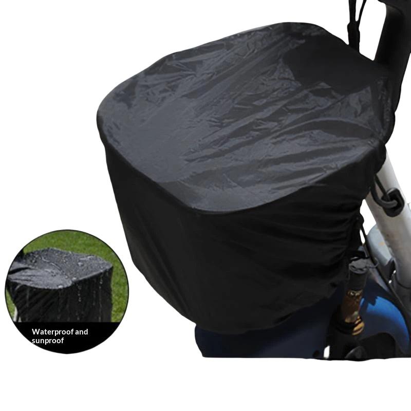 Cycling Commute Rain - 防水バイクバスケットライナーレインカバー、ユニバーサルサイズ、防塵、バイク、電動自転車、都市通勤サイクリング用