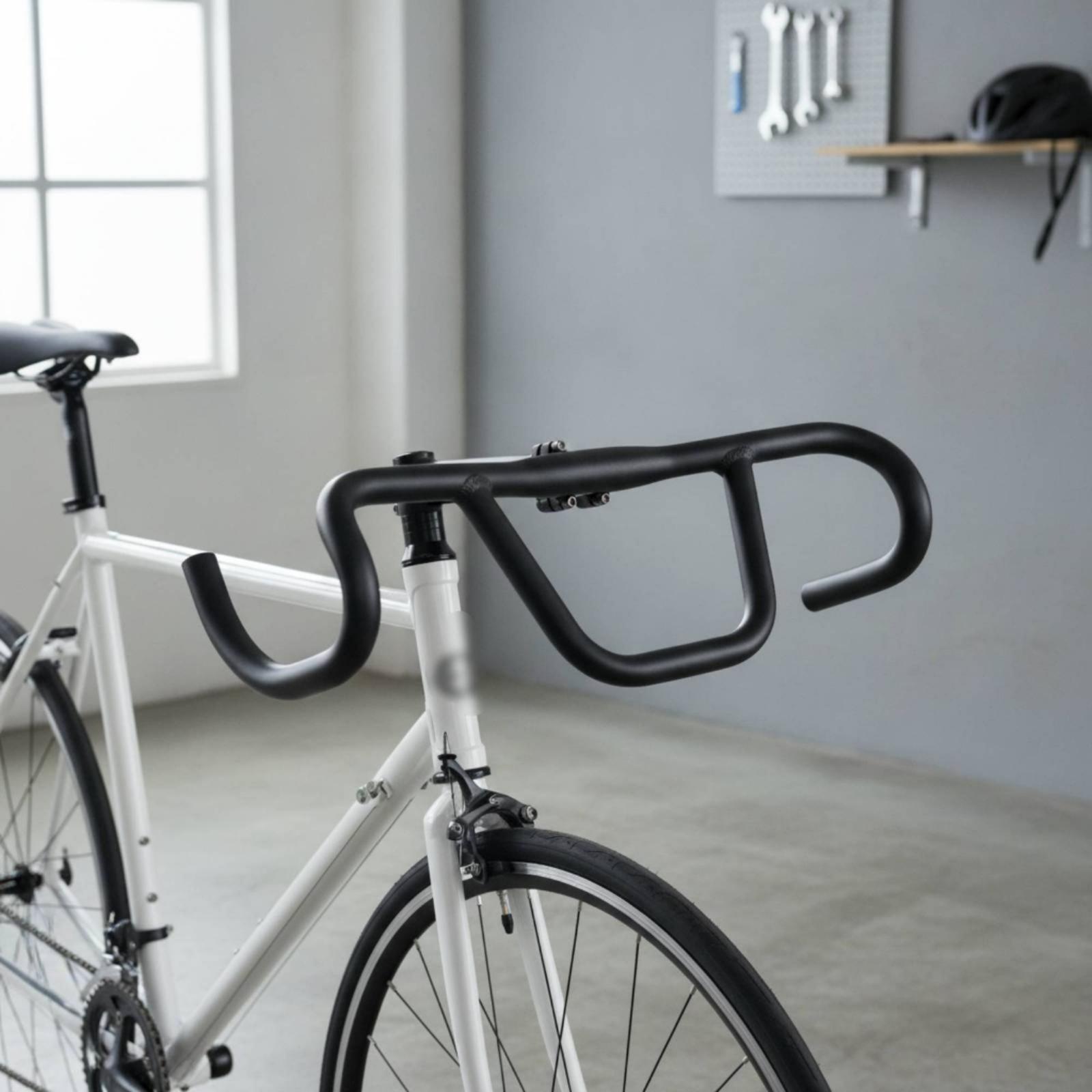 耐久性のあるロードバイク用ドロップハンドルバー 幅430mm - Cycling Commute Distance のレビューと価格