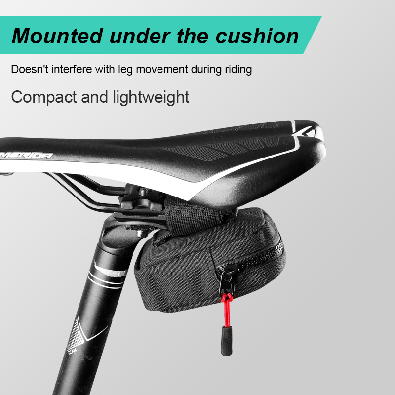 WOLFILIST バイクシートバッグ - 反射ロゴ付き小型 - Cycling Journey のレビューと価格