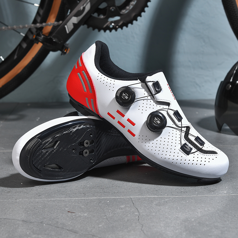 スピードサイクリングスニーカーロードバイクシューズ男性女性ス - Cycling Commuter Shoes のレビューと価格