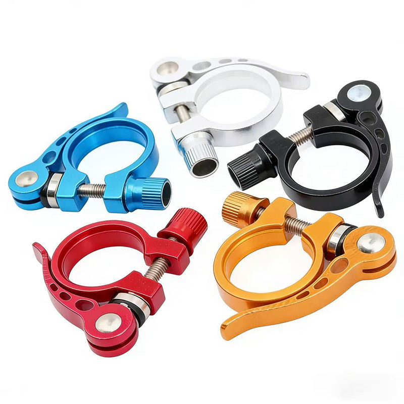 自転車シートポストクランプ 31.8/34.9mm クイック - Commuting By Bike のレビューと価格