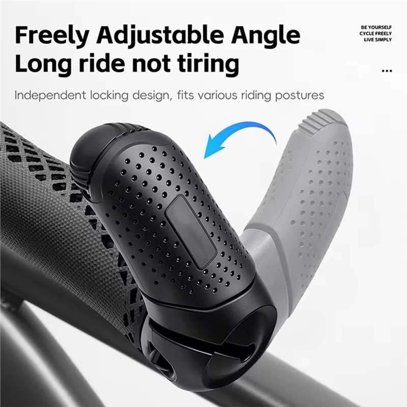 SYDS人間工学に基づいた自転車ハンドルバーレストバー、角度 - Cycling Commute Distance のレビューと価格