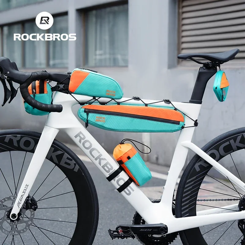 Rockbros-ポリエステル製自転車バッグ,フロントバッグ - Cycling Journey のレビューと価格