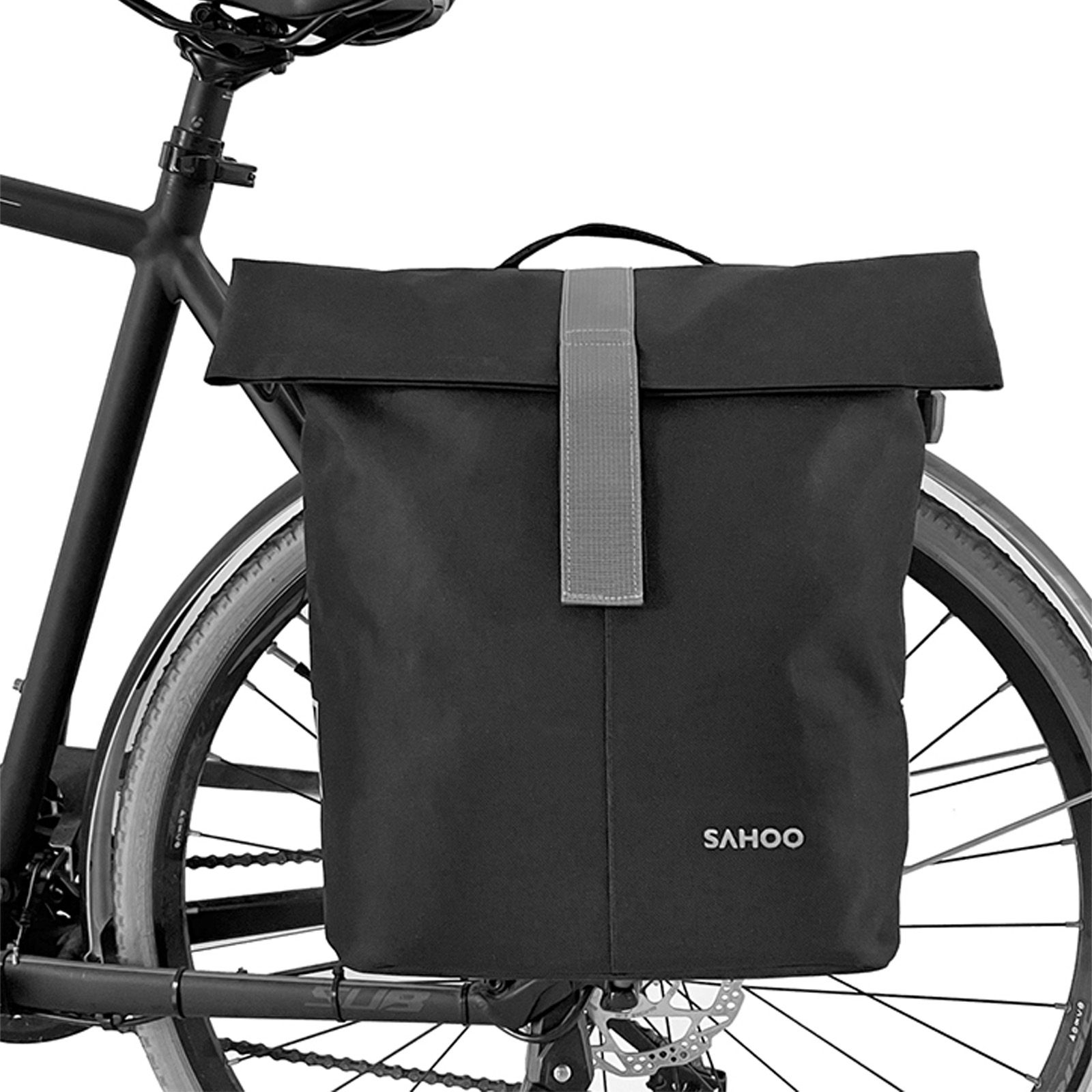 大容量の自転車後部座席バッグ,18l,14l,自転車,旅行, - Cycling Journey のレビューと価格