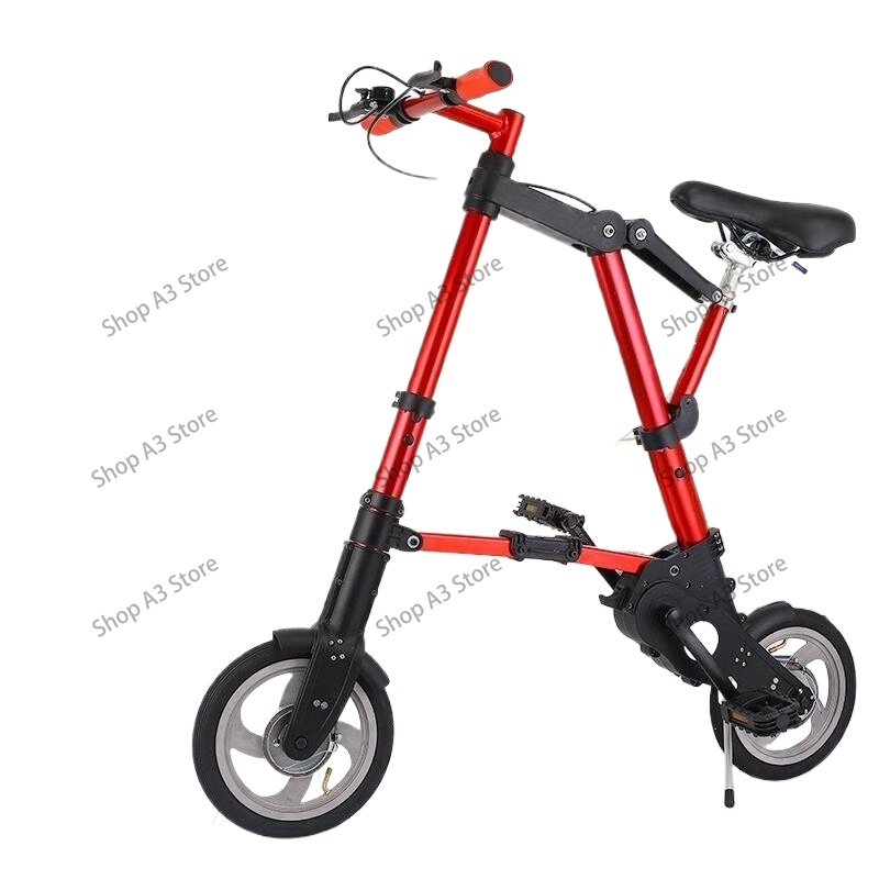 8インチミニ折りたたみ自転車 軽量手動ペダルバイク コンパク - Cycling Commute Distance のレビューと価格