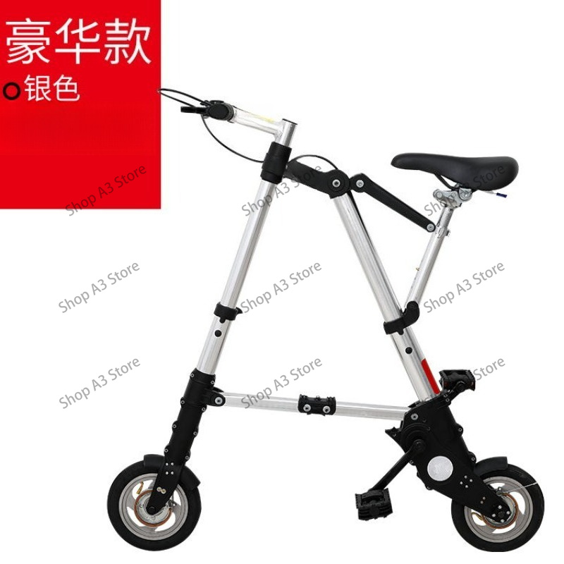 8インチミニ折りたたみ自転車 軽量手動ペダルバイク コンパク - Cycling Commute Distance のレビューと価格