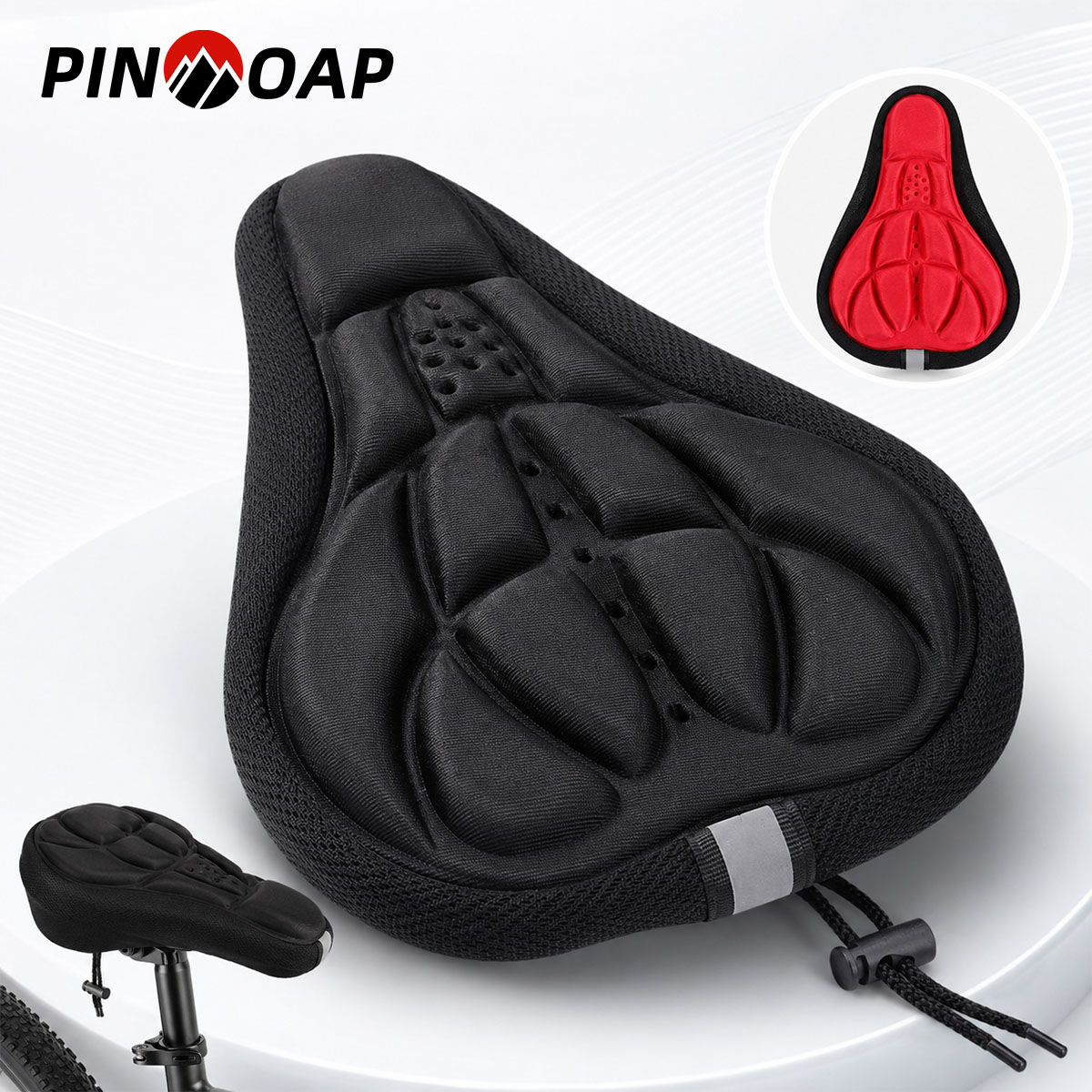 PINMOAP 1PC バイクシートカバーソフトパッド入り自 - Commuting By Bike のレビューと価格