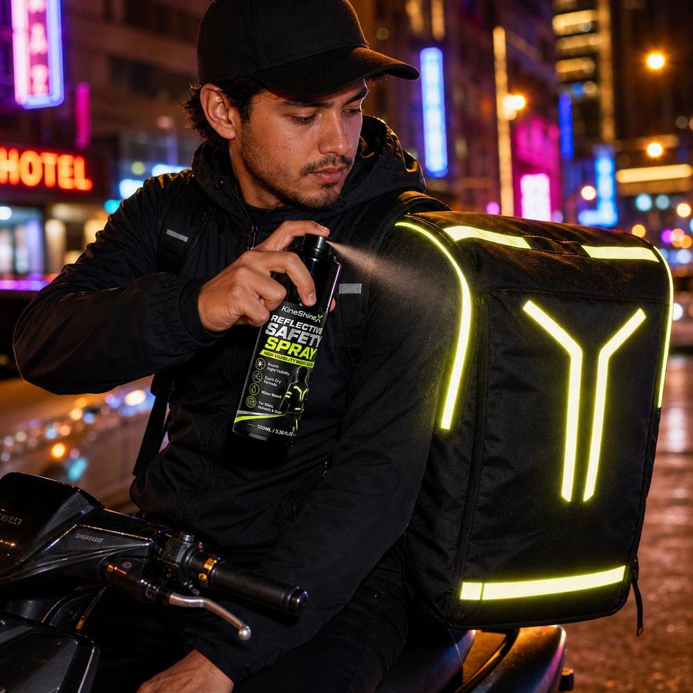夜間反射安全スプレー高視認性コーティング塗料、サイクリング、 - Cycling Commute Gear のレビューと価格